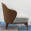 현대 거실의 의자 라운지 레슬리 의자
